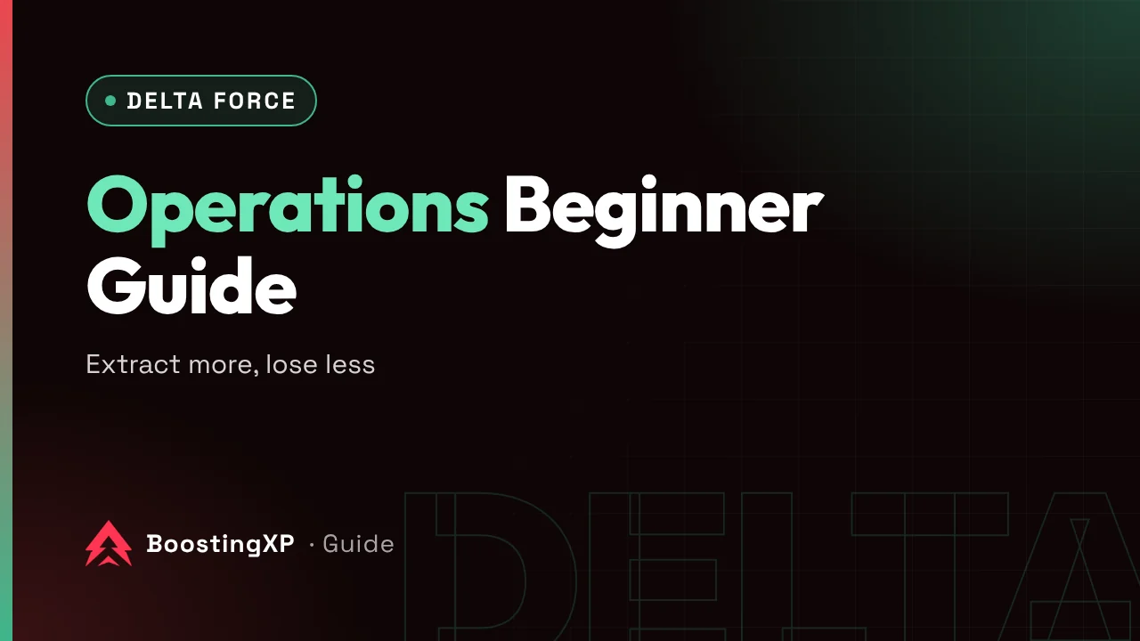 Delta Force Operations Beginner's Guide: Survive, Loot and Extract
