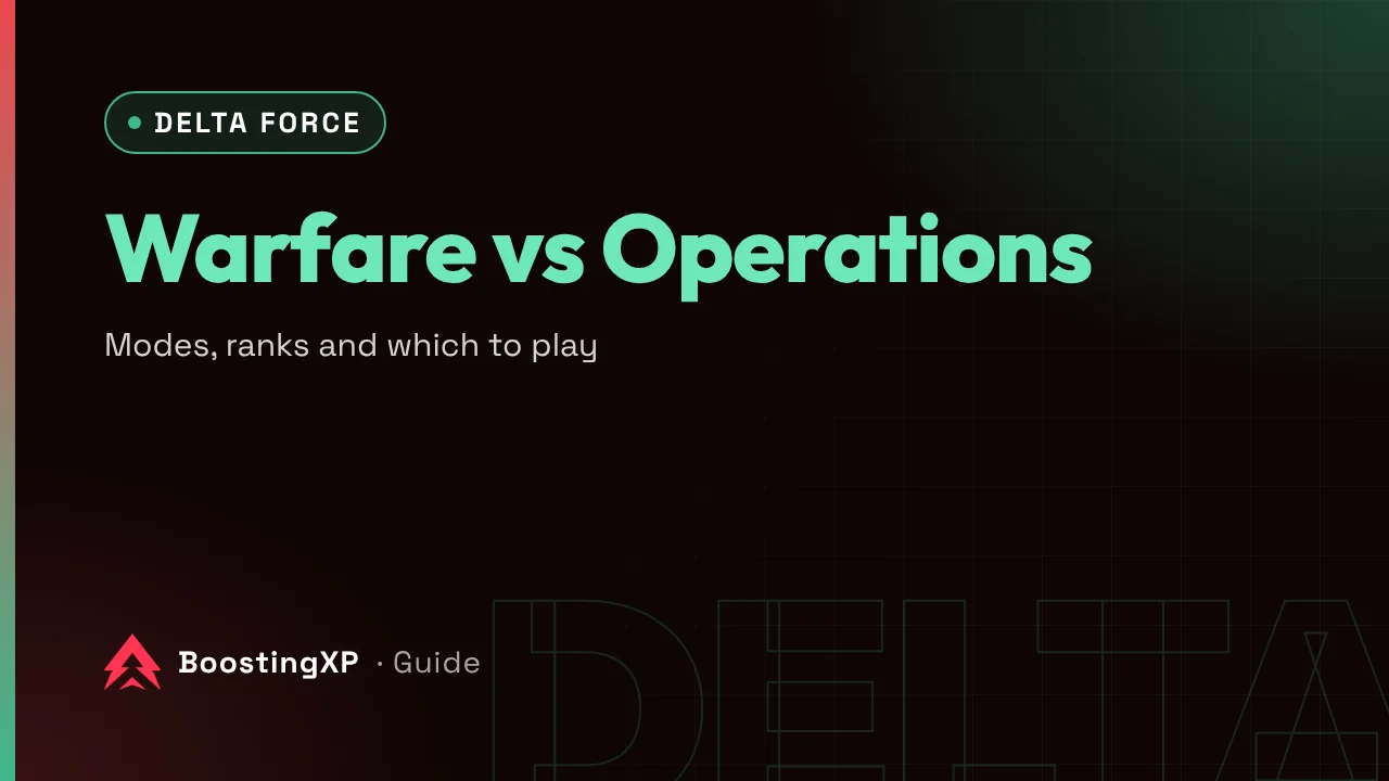 Delta Force Warfare vs Operations: Which Mode Should You Play?