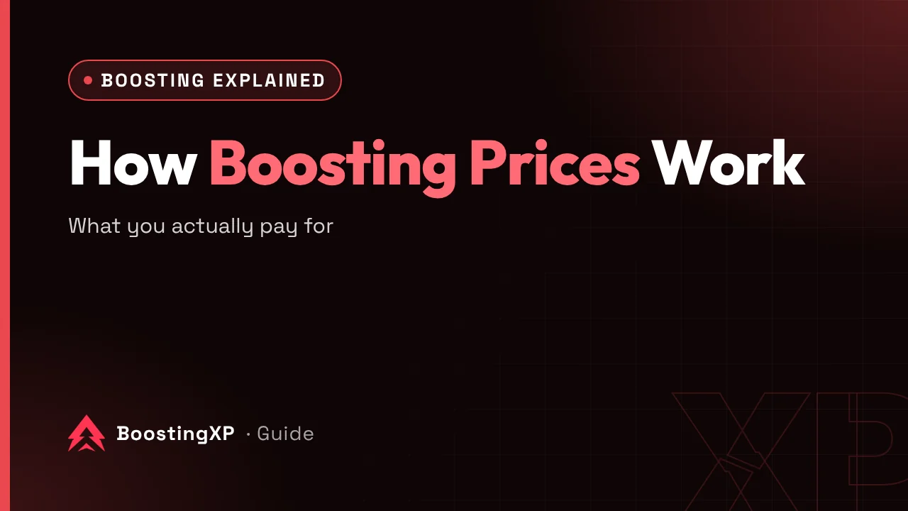 How Game Boosting Prices Work: What You Actually Pay For