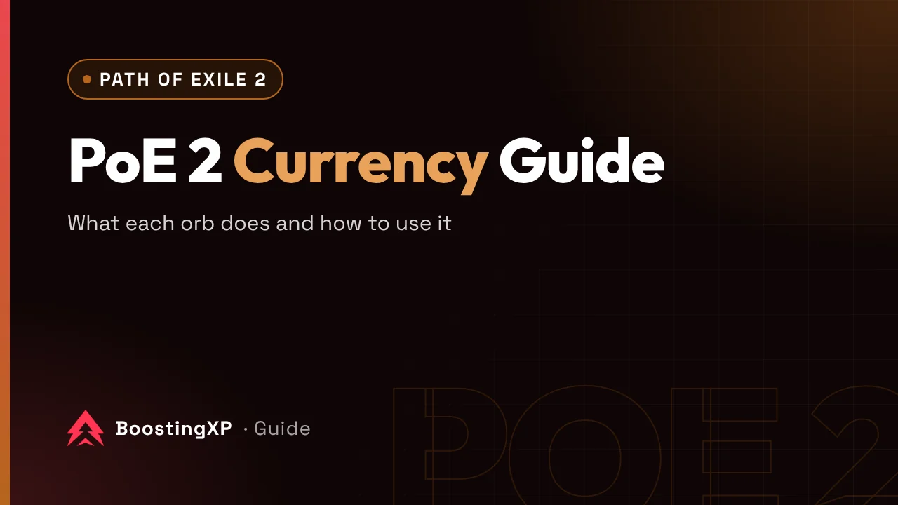 PoE 2 Currency Guide: What Each Orb Does and How to Use It